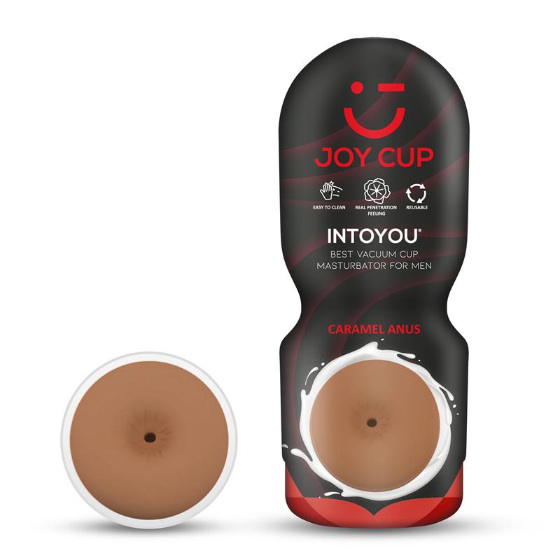 JOY CUP Masturbador Ano Estimulante Caramelo