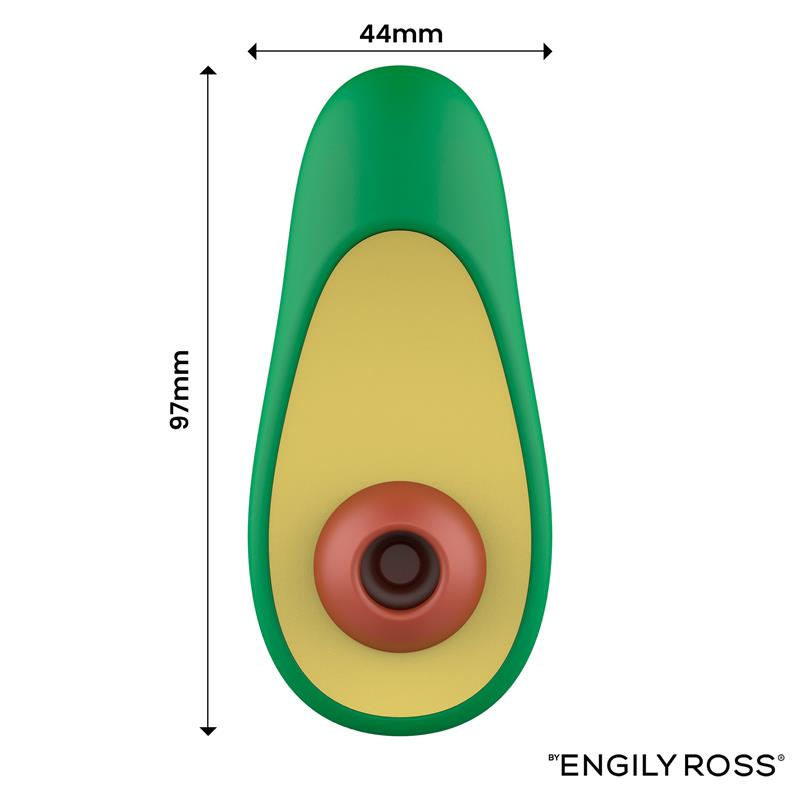 ENGILY ROSS Avocado Estimulador de Clítoris con Succión
