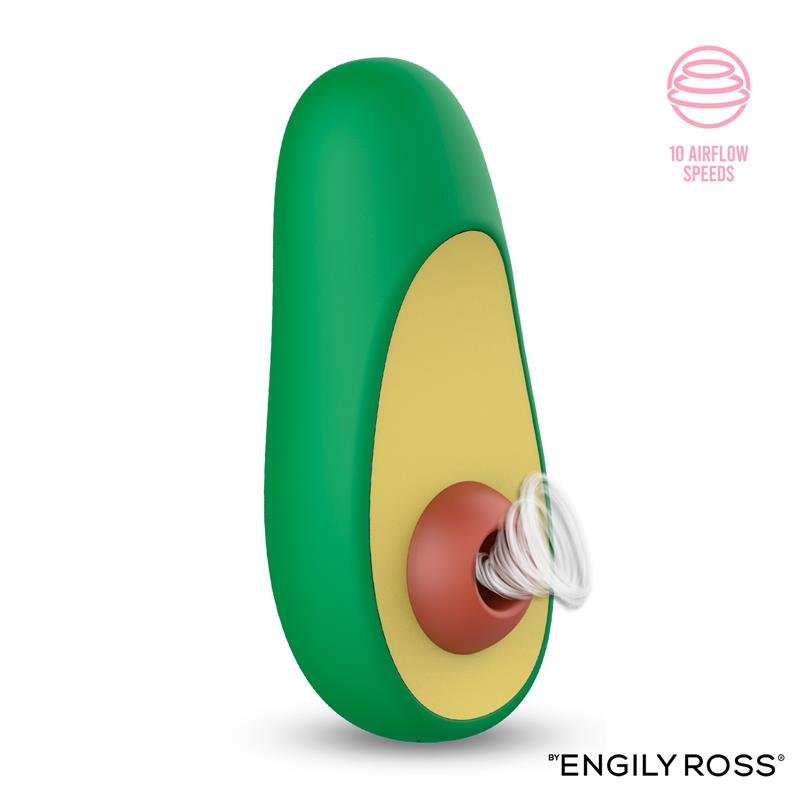 ENGILY ROSS Avocado Estimulador de Clítoris con Succión