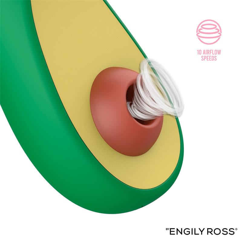 ENGILY ROSS Avocado Estimulador de Clítoris con Succión