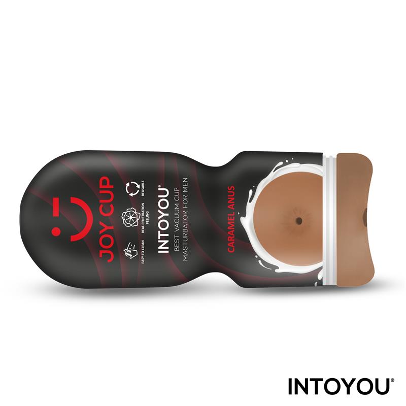 JOY CUP Masturbador Ano Estimulante Caramelo